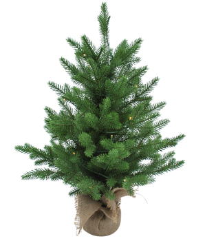 Kunstig Mini Juletre Lillemor 60cm 100% PE - Smart LED