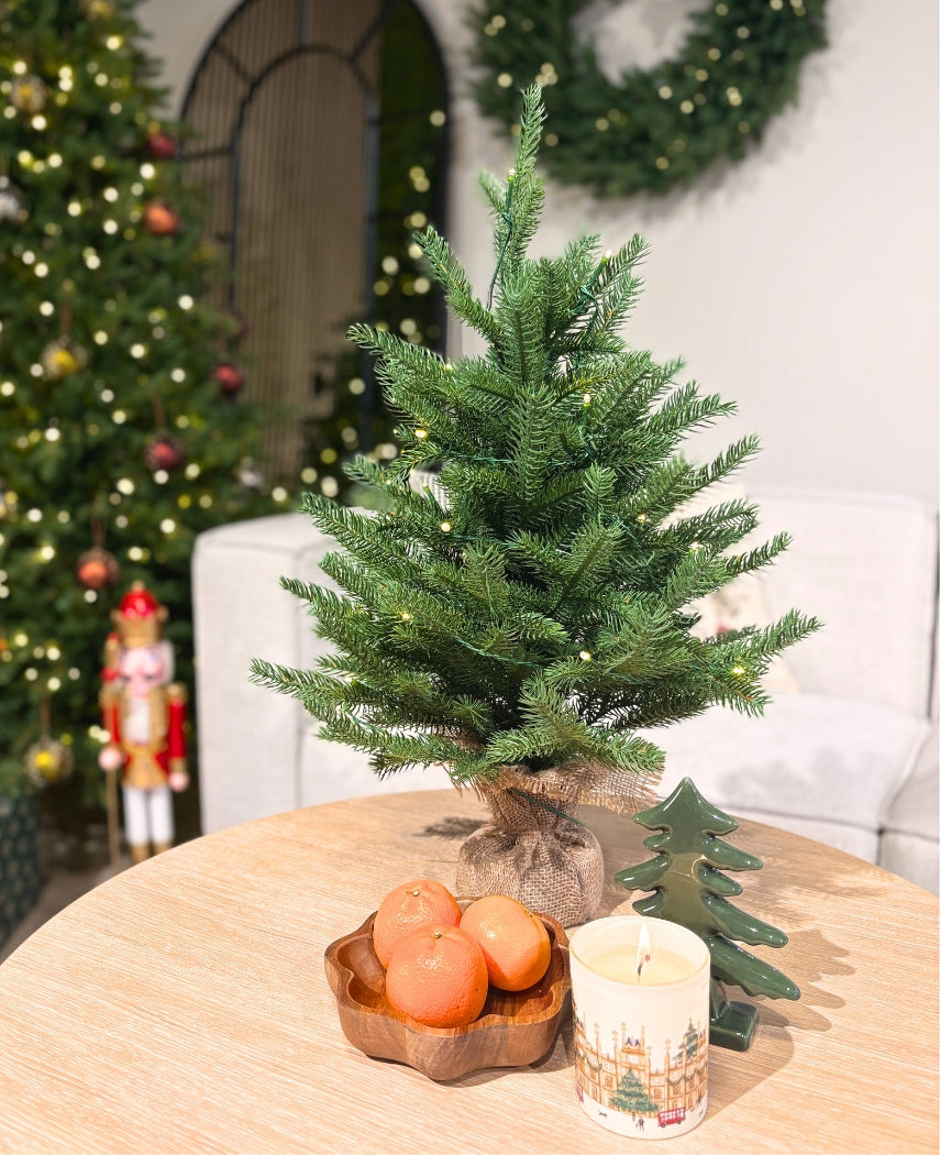 Kunstig Mini Juletre Lillemor 60cm 100% PE - Smart LED