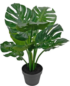 Kunstig Monstera Split 60cm