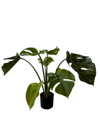 Kunstig Monstera Split Deluxe 50cm
