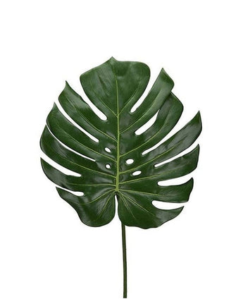 Kunstig Monstera blad 60cm