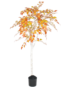 Kunstig Nordisk Høstbjørk 150cm