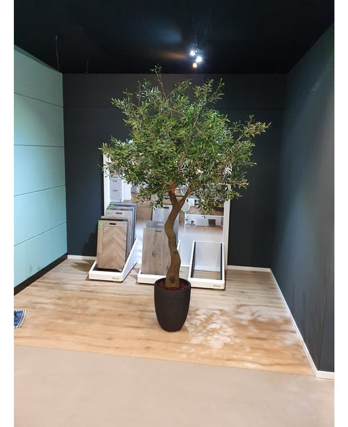 Kunstig Oliventre Gigant m/Oliven 270cm