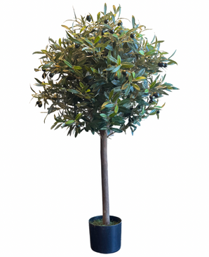 Kunstig Oliventre m/Oliven 100 cm