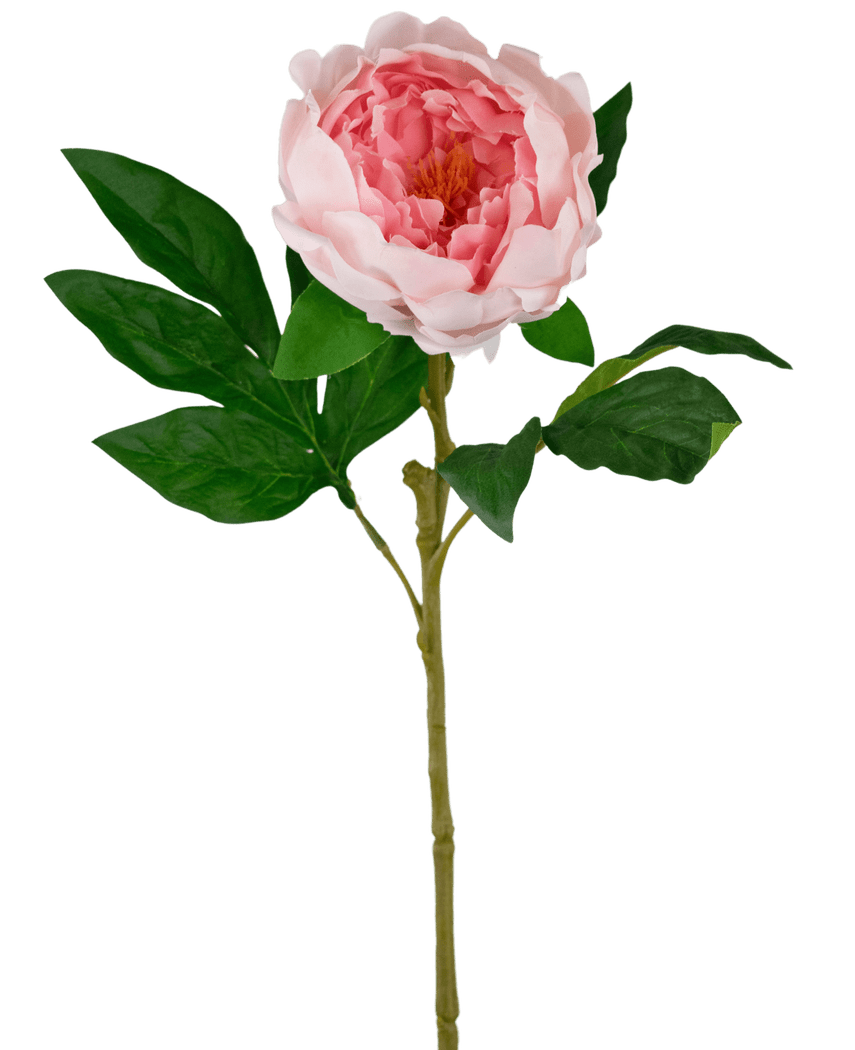 Kunstig Peon Real Touch Rosa 58cm