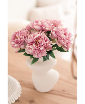 Kunstig Peonblomst Lys rosa 61cm