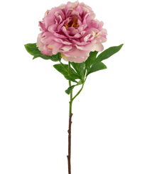 Kunstig Peonblomst Lys rosa 61cm