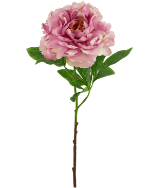 Kunstig Peonblomst Lys rosa 61cm