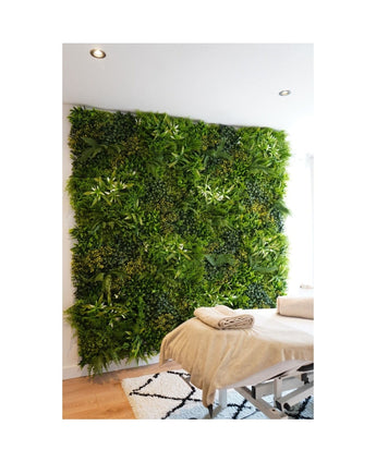 Kunstig Plantevegg Freshness 100x100 cm UV