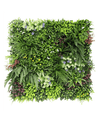 Kunstig Plantevegg Livlig 100x100 cm UV