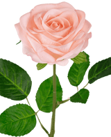 Kunstig Rose "Emine" Real Touch Rosa 43cm