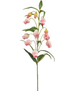 Kunstig Sandersonia Stilk Rosa 97cm