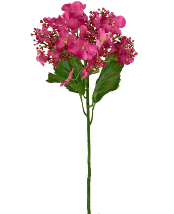 Kunstig Sommerfuglhortensia Rosa 70cm