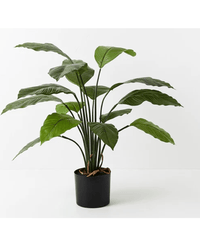 Kunstig Spathiphyllum Fredslilje 80 cm