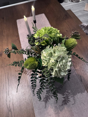 Kunstig "Stitch" Bregne 48cm