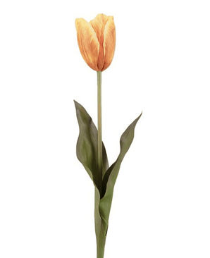 Kunstig Tulipan Gul/oransje 58cm