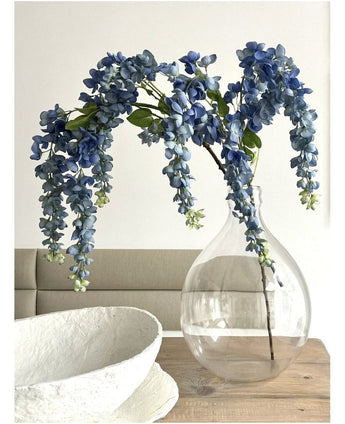 Kunstig Wisteria Gren Blå 115cm