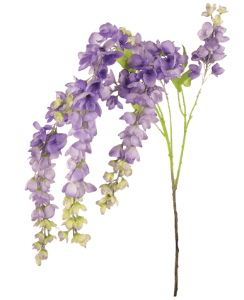 Kunstig Wisteria Lilla 115cm