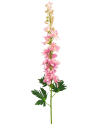 Kunstig blomst Delphinium 79 cm rosa
