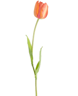 Kunstig blomst Fransk Tulipan 60 cm oransje