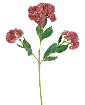 Kunstig gren Sedum Rosa 48cm