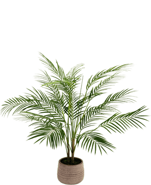 Kunstig palme Chamaedorea 83 cm i krukke