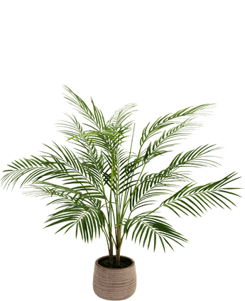 Kunstig palme Chamaedorea 83 cm i krukke