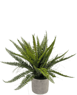 Kunstig plante Boston Fern 48 cm i dekorativ potte