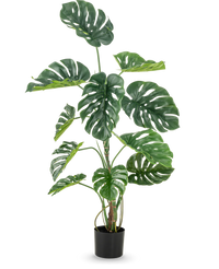 Kunstig plante Monstera 120cm