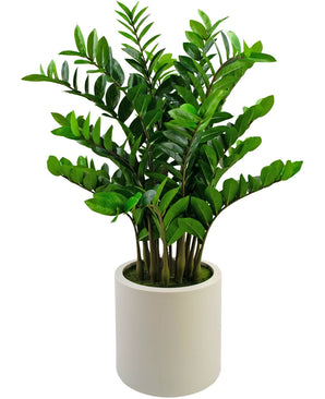 Kunstig Zamioculcas i Beige Krukke 120cm