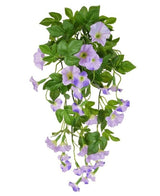 Kunstige hengeplanter Petunia 70 cm lilla