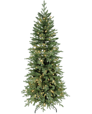 Kunstig juletre Slim Undset 100% PE - Smart LED