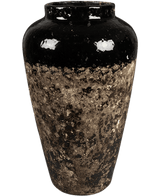 Lindy Vase Grå/Sort 50cm