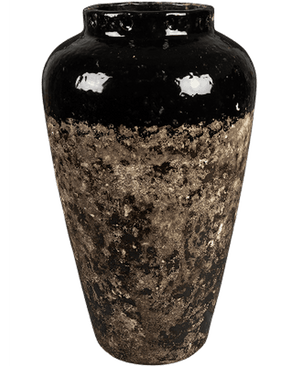 Lindy Vase Grå/Sort 50cm