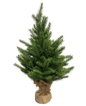 Kunstig Mini Juletre Lillemor 60cm 100% PE - Smart LED