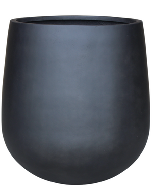 Njord Oval Potte Mørkegrå