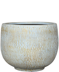 Balder Oval Potte Månehvit