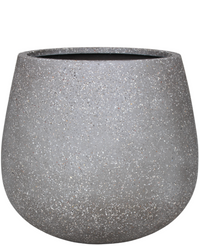 Idunn Oval Potte Lys Grå