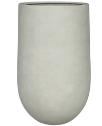 Heimdal Oval Potte Høy Beige