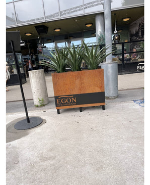 P1 u/logo Egon Restauranter L90cm - H65cm - D30cm