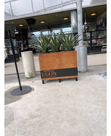 P2 m/Logo Egon Restauranter L90cm - H65cm - D30cm