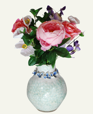 Kunstig Blomsterbukett Pink Blossom 45 cm