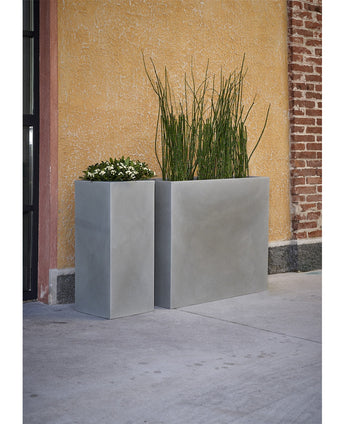 Plantekasse Polyester Høy Sement 80cm