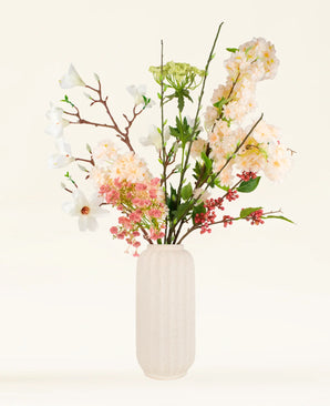 Kunstig Blomsterbukett Springtime Poem 82 cm