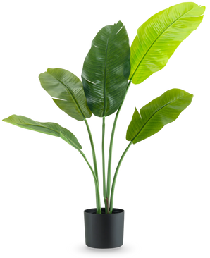 Kunstig Strelitzia Nicolai Deluxe 90cm