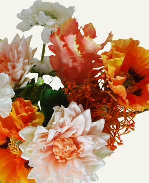 Kunstig Blomsterbukett Sunrise 60 cm