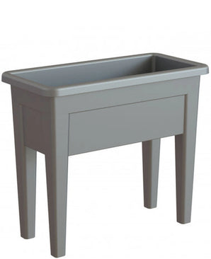 Venezia Plantekasse Med Ben Antrasitt 80cm