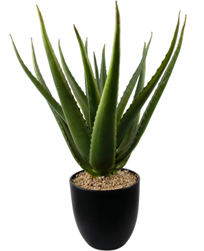 Kunstig Aloe Vera Fyldig i Potte 45cm