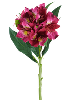 En enkel naturtro kunstig Alstroemeria fra ambiplants.no