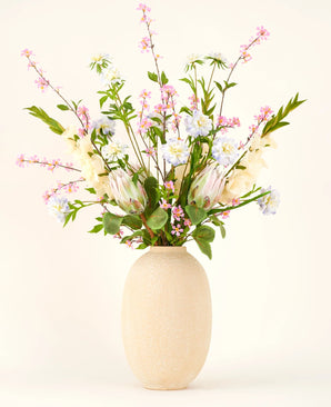 Vase Blush Meadow Beige 42 cm
